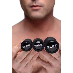 Master Series Kit de 3 plugs Dirty Words